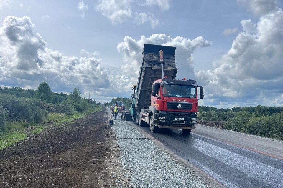    В Новосибирской области обновят участок трассы Мошково — Белоярка. Фото: ТУАД НСО