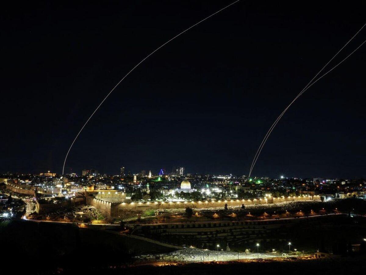    Работа ПВО в Иерусалиме, Израиль | © REUTERS / Ammar Awad