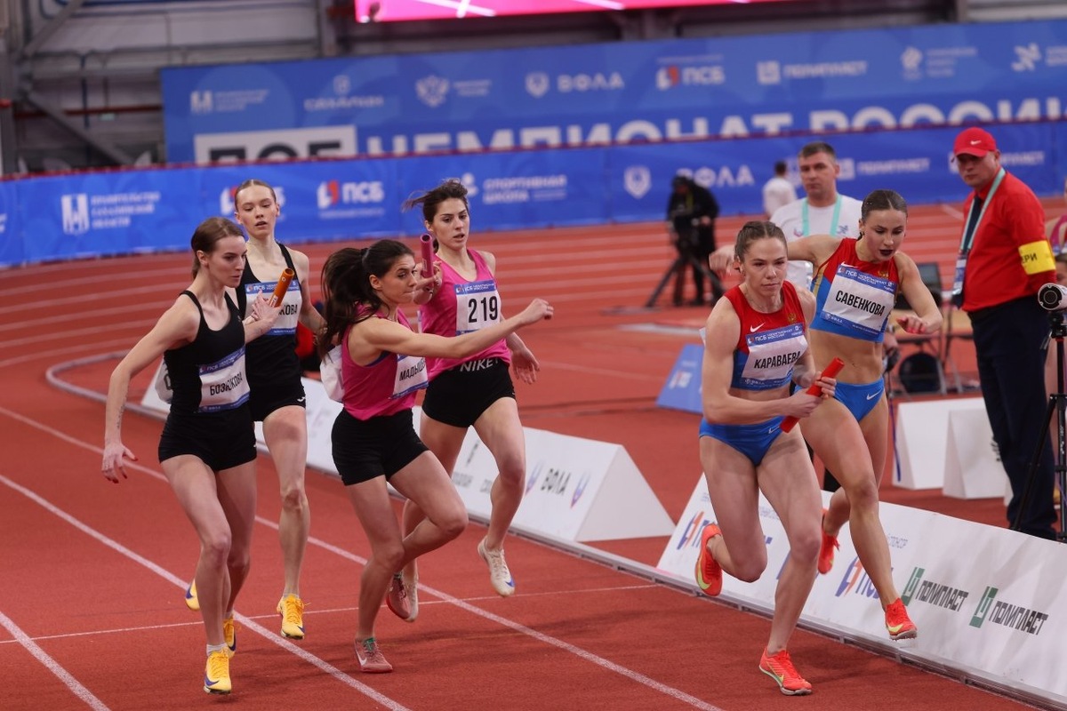 Чемпионат России по легкой атлетике в помещении завершился в Южно-Сахалинске. Фото: пресс-служба правительства Сахалинской области    📷