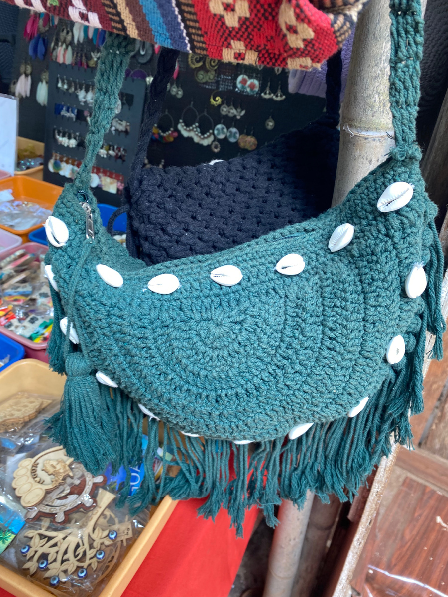 Сумочка с ракушками