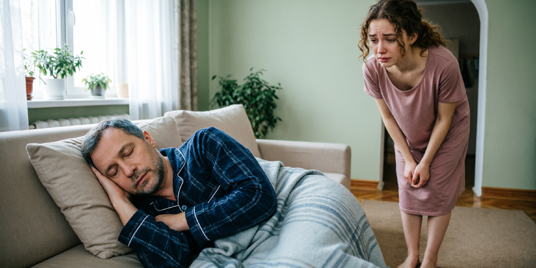 "Вы ненормальные!" — говорят родственники, когда слышат про две спальни. А мы просто высыпаемся