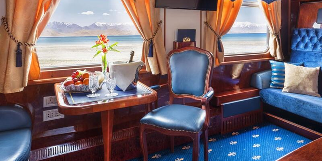 Роскошь на колесах: показан самый дорогой вагон-люкс РЖД изнутри — оснащение поражает