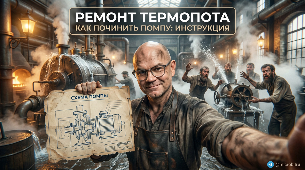    Если термопот не качает воду, не спешите его выбрасывать. Можно починить! as7