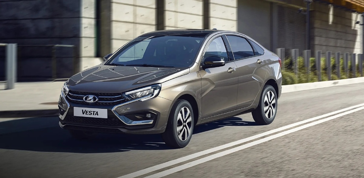 Седан Lada Vesta. Фото сайта lada.ru