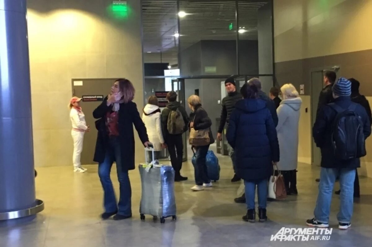    В пермском аэропорту «Большое Савино» задерживаются вылеты в Москву и Сочи