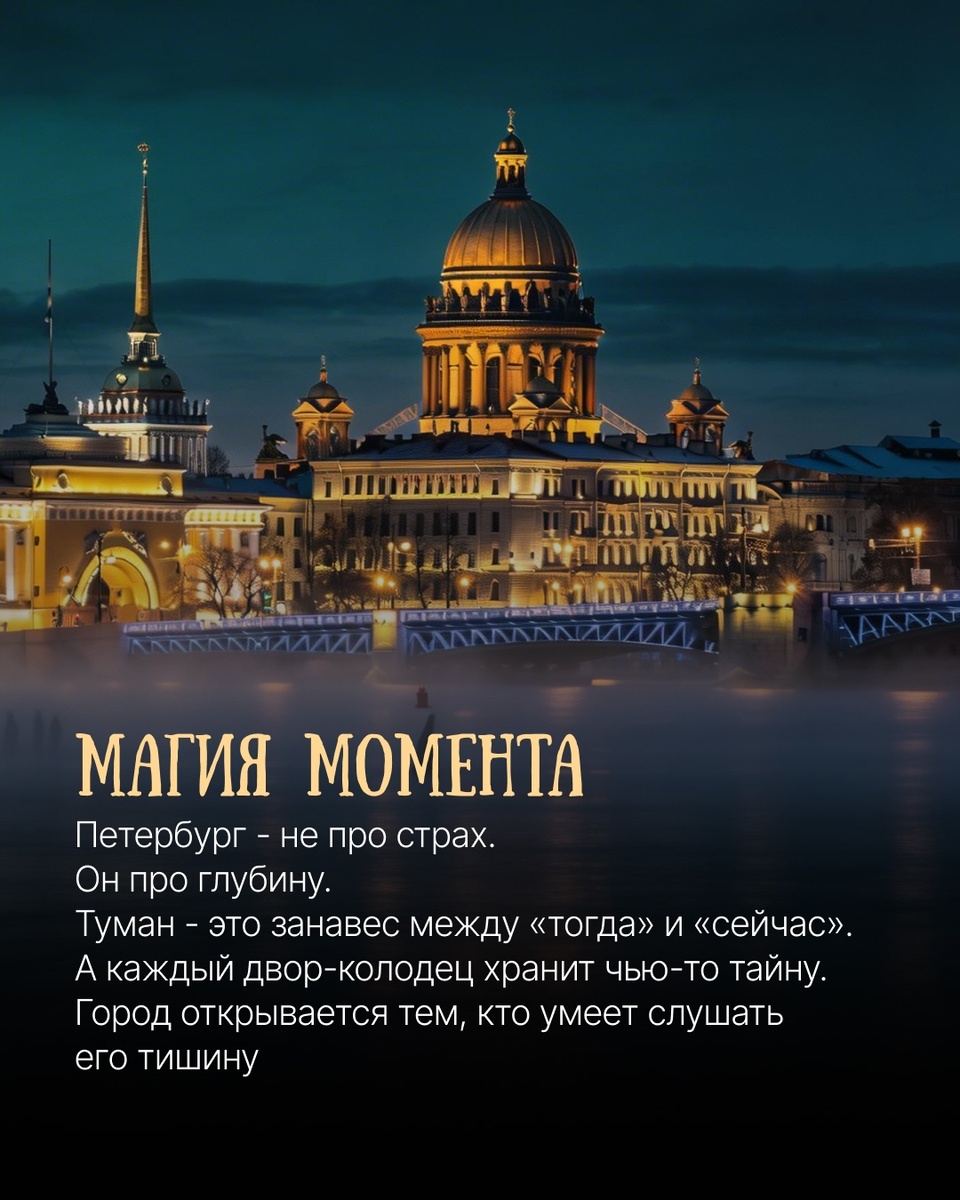 Питер — не декорация из глянцевых открыток. Это живой, хищный организм