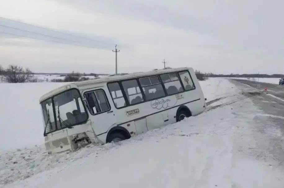    ДТП ПАЗ автобус Новосибирская область