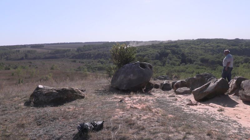 Панорама долины реки Сухой Семенёк
