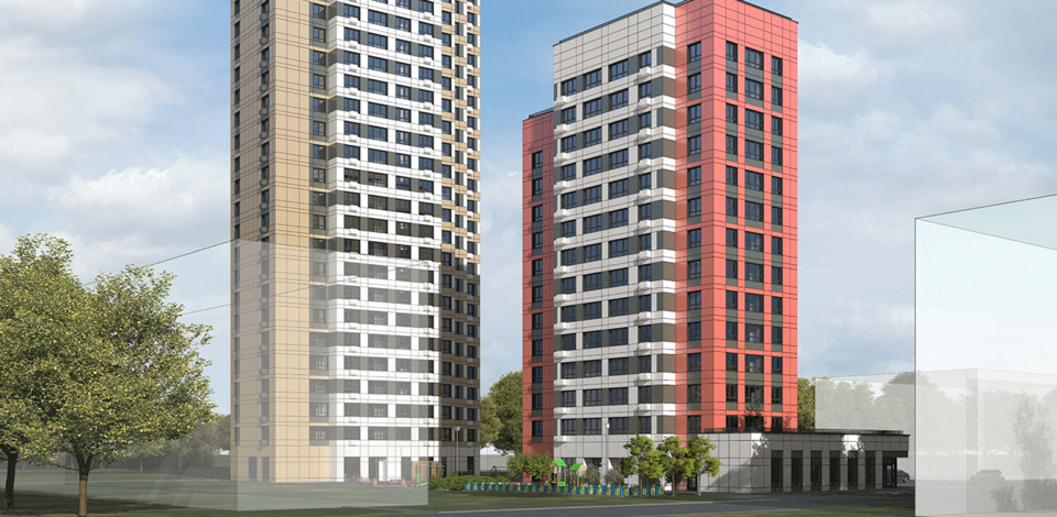     В Рязанском районе началось возведение дома по программе реновации