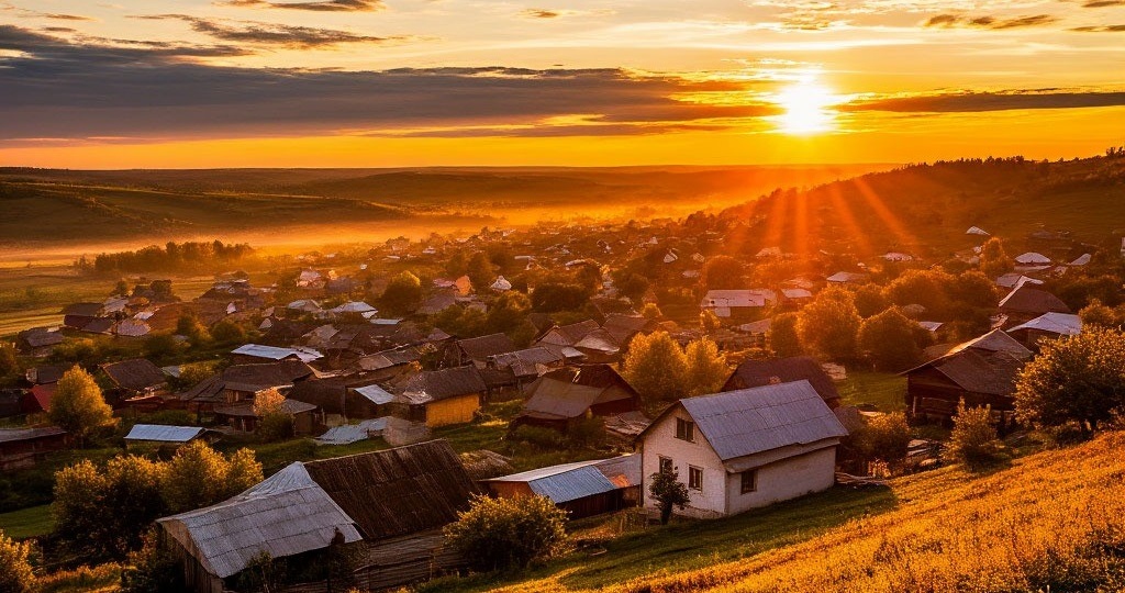 ПРОЩАЛЬНЫЙ ВЗГЛЯД ДЕРЕВНИ.