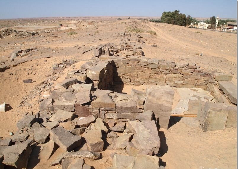 Останки поселения в районе Тайма. Источник wikimedia.org