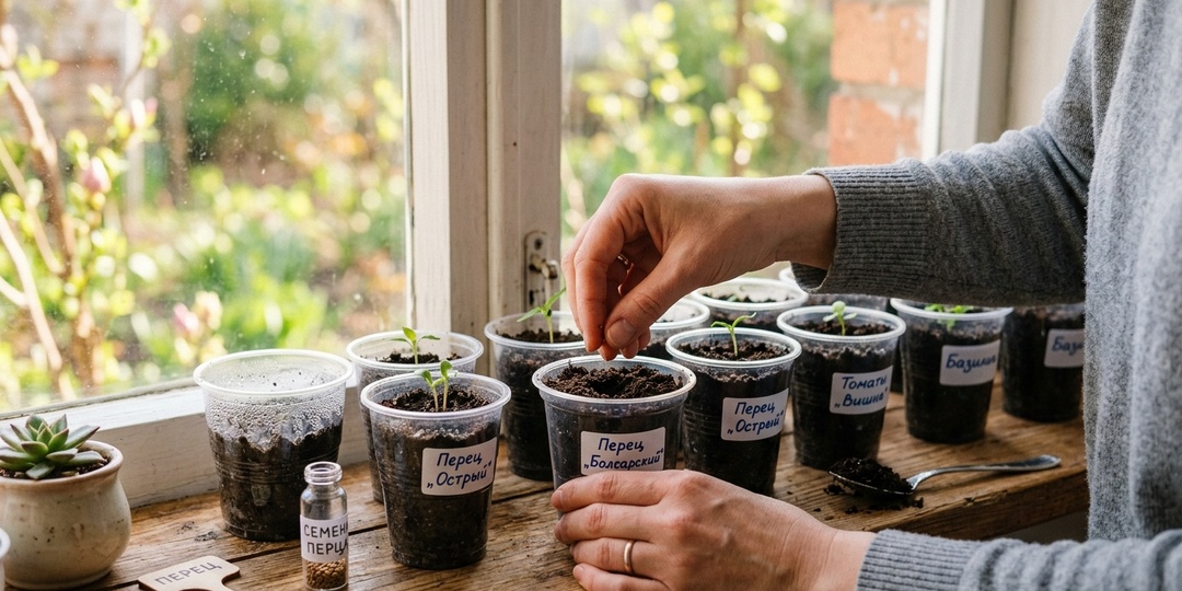 Пикировка перцев — 4 ошибки, из-за которых я потеряла половину рассады