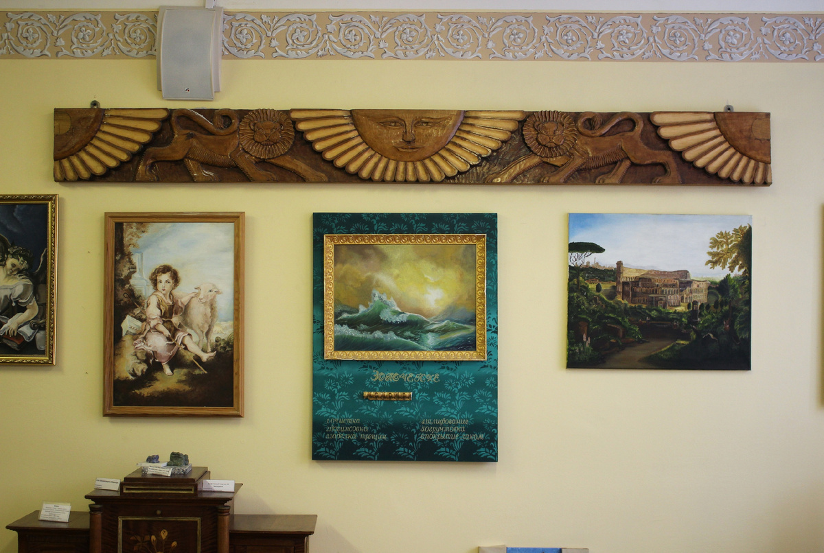 одна из работ цоя