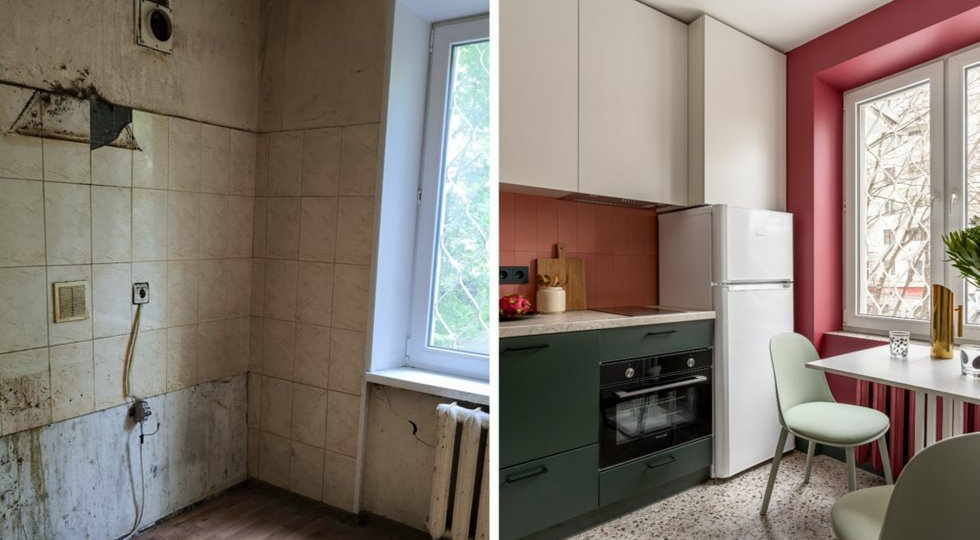 Как преобразили «убитую» однушку 19 м² в хрущевке и вместили всё