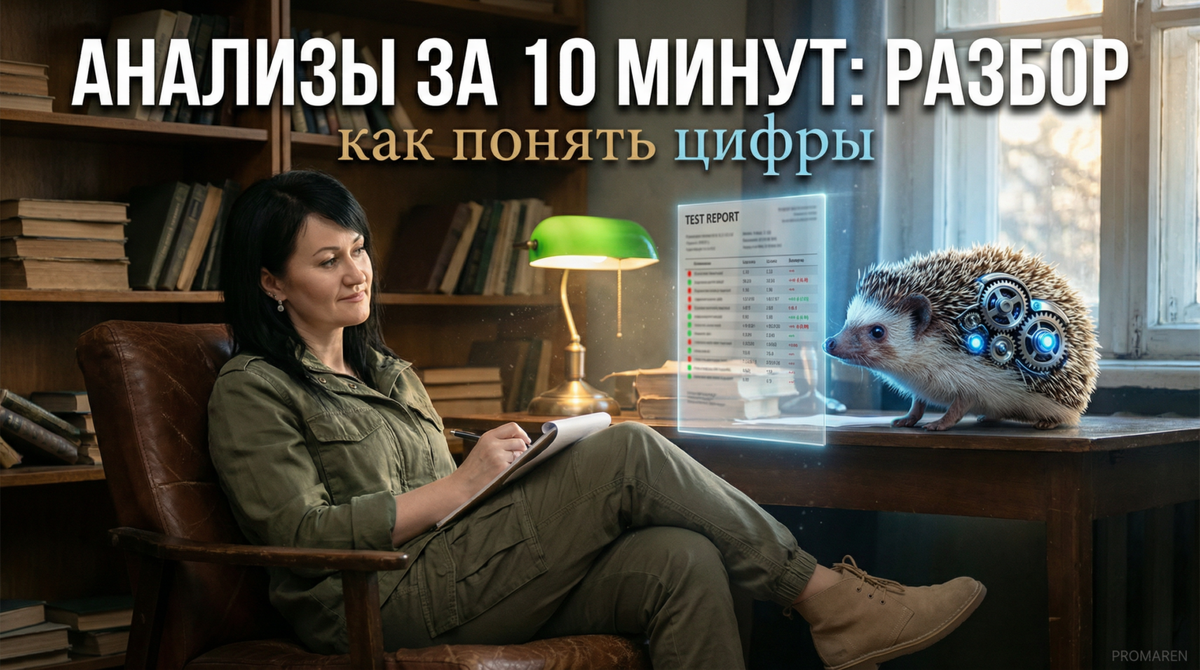    Бот-помощник объясняет результаты анализов простым языком и напоминает, что это не диагноз | Марина Погодина, PROMAREN Марина Погодина