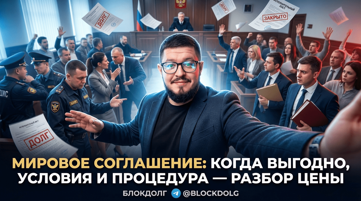    Разбор выгодных условий мирового соглашения Максим