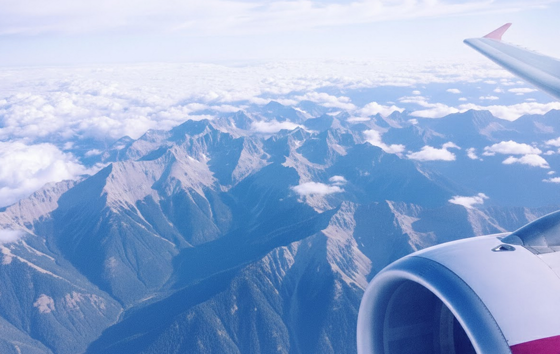 Самолёт облетают это