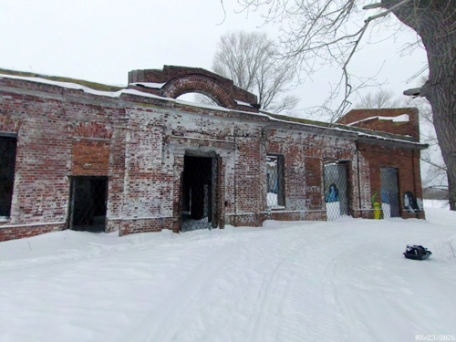 Волжский водозабор на Волге около Казани
