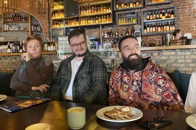    Культурный завтрак с организаторами концерта. Фото: Минкульт Омской области