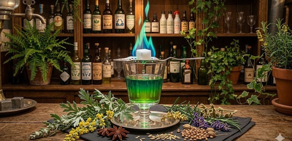 Туйон — компонент природного происхождения. Это один из двух важнейших действующих компонентов абсента наряду с этиловым спиртом. Он содержится в таких растениях, как туя, пижма, можжевельник, кипарис, шалфей.