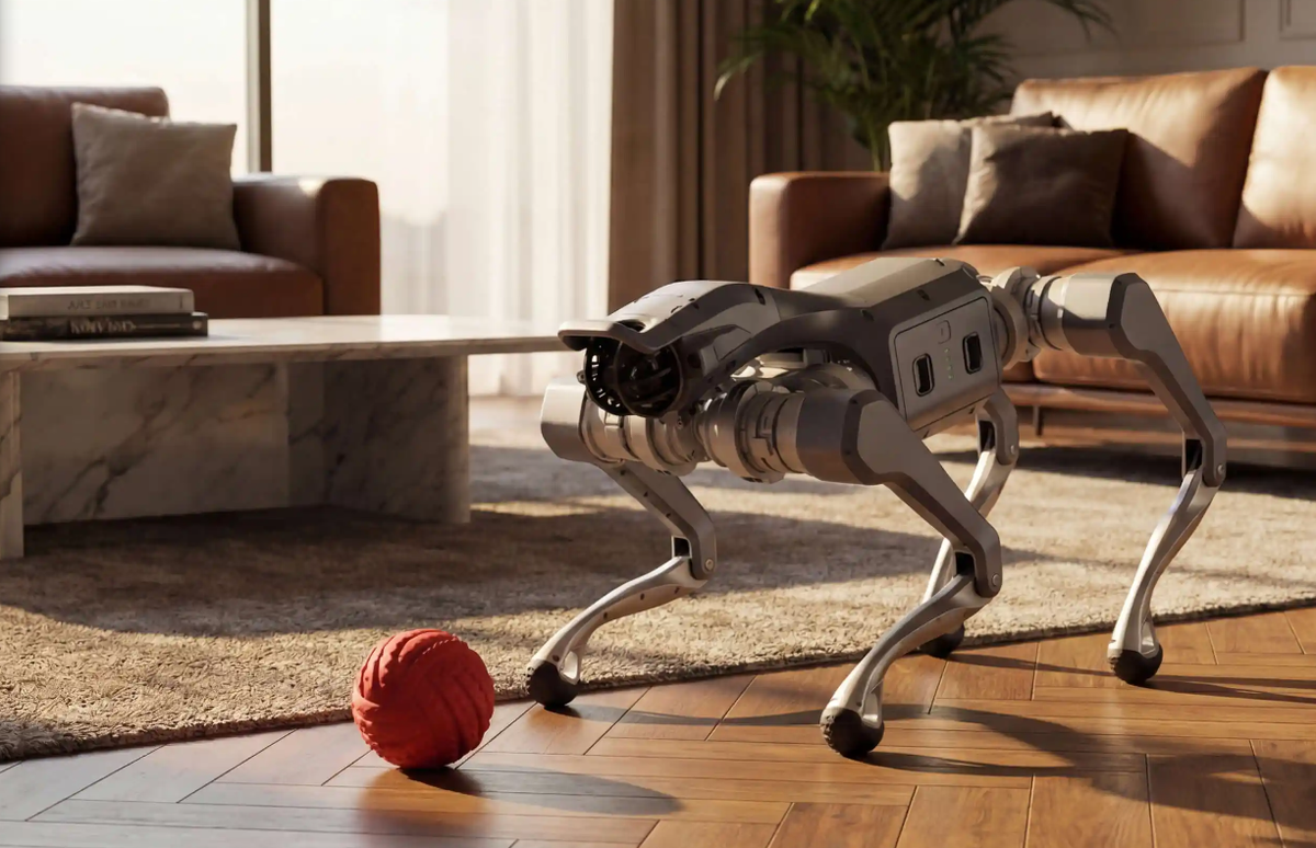 Unitree As2 Иллюстрация сцены