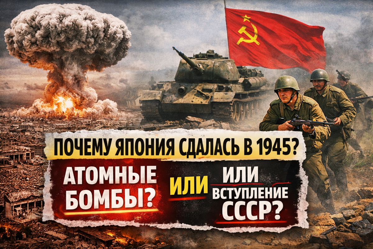 Август 1945: событие, после которого Япония решила закончить войну