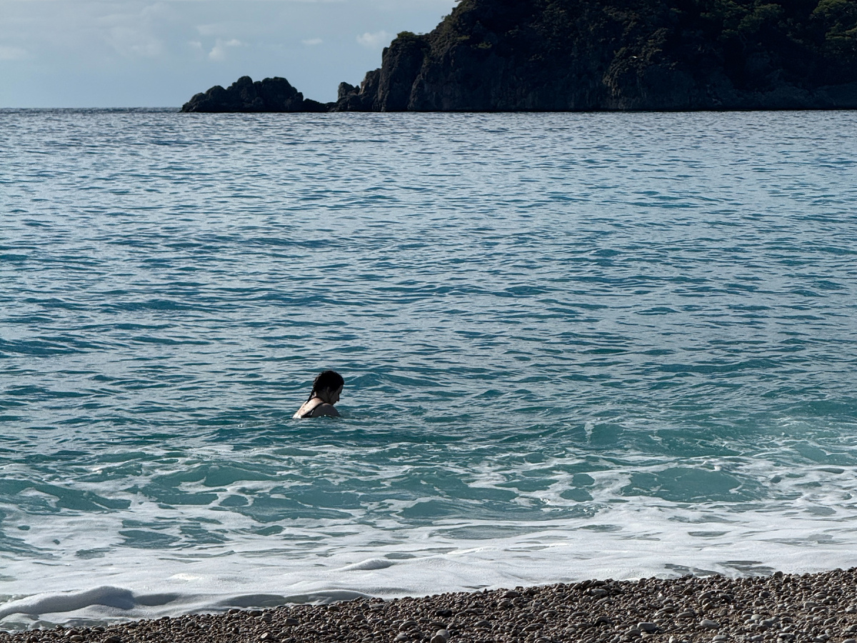 В Олюденизе были классные волны - почувствовали себя детьми
