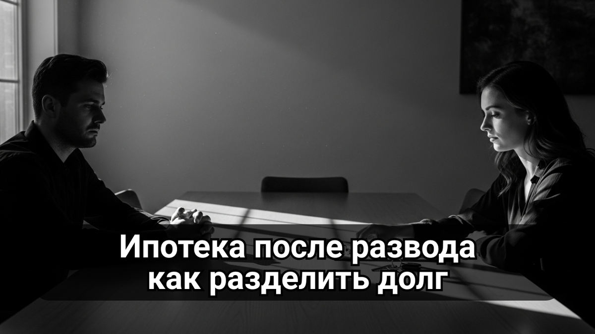 Ипотека и развод: как разделить долг без войны