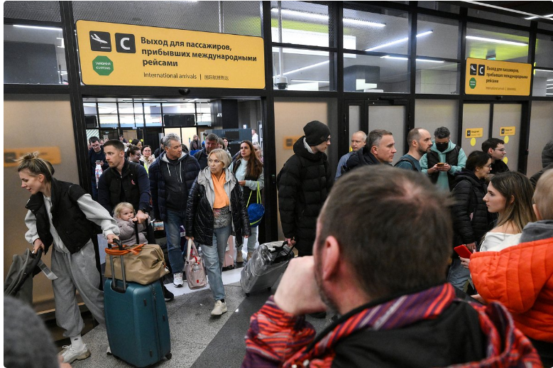 Возвращение с "отдыха" на Родину