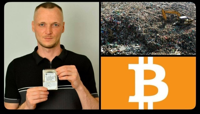 Помните человека, который случайно выбросил жесткий диск с 7500 биткоинами, вот как закончилась история