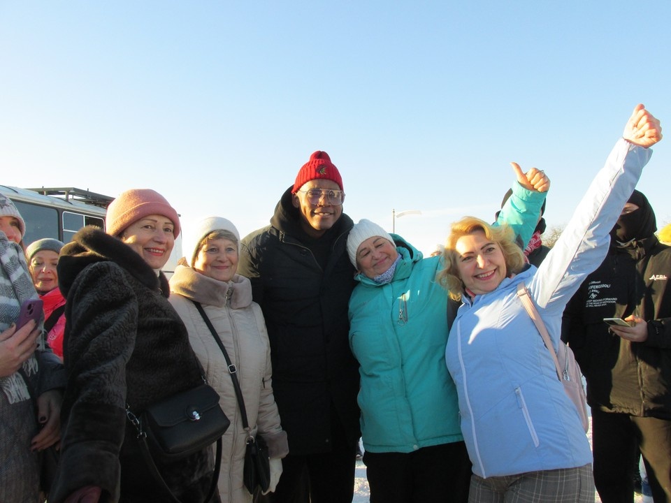 В совместном фото Лисбан никогда не отказывает Фото: Евгения ДЕМИНА