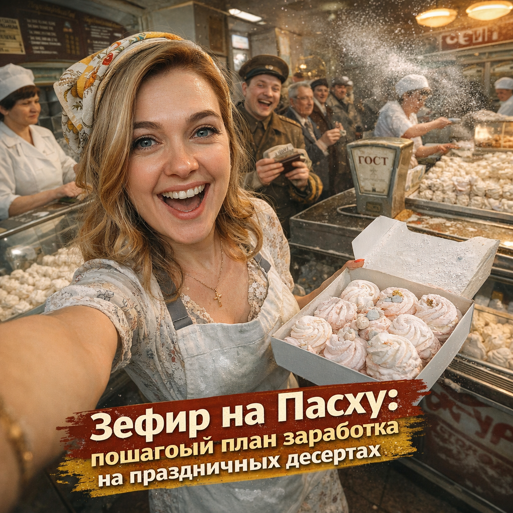    Как заработать на праздничных десертах к Пасхе admin