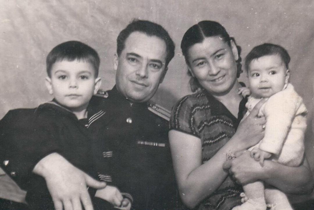 Семья Полонских. 1955 год