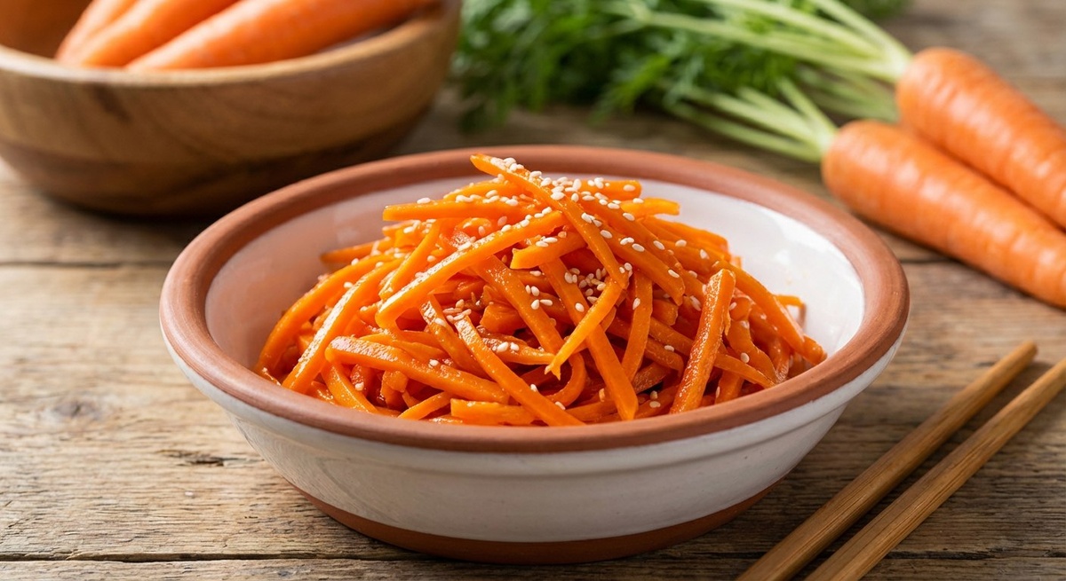 Вкусная морковь по-корейски