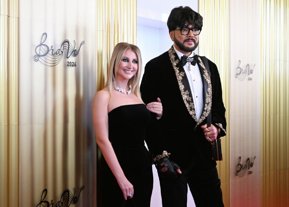    Филипп Киркоров и Марго Овсянникова (Фото: РИА Новости/Кристина Кормилицына)