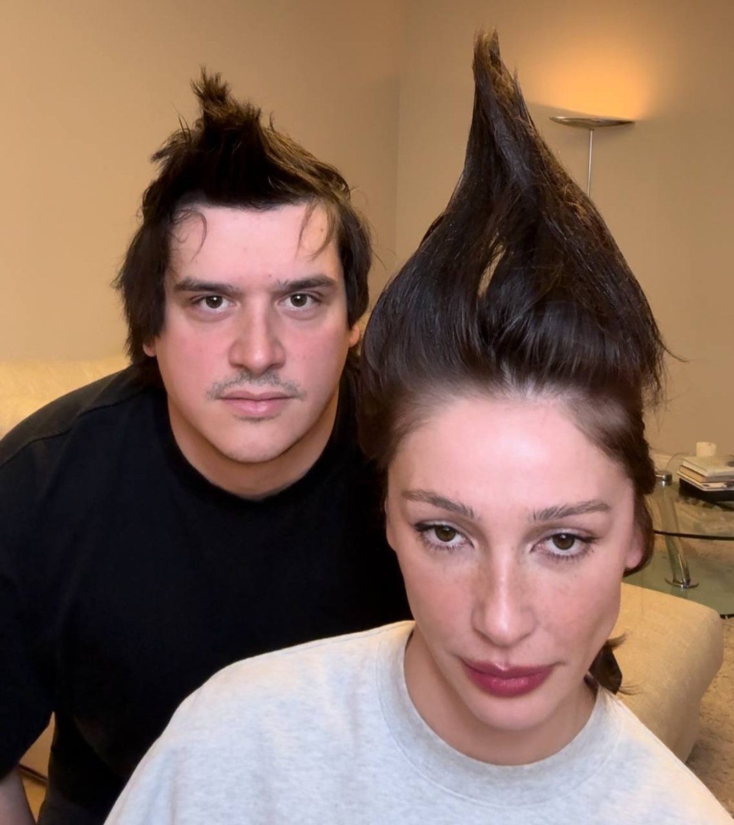 Настя Ивлеева и Филипп Бегак. Фото: Telegram/@ivleevacomvgorle