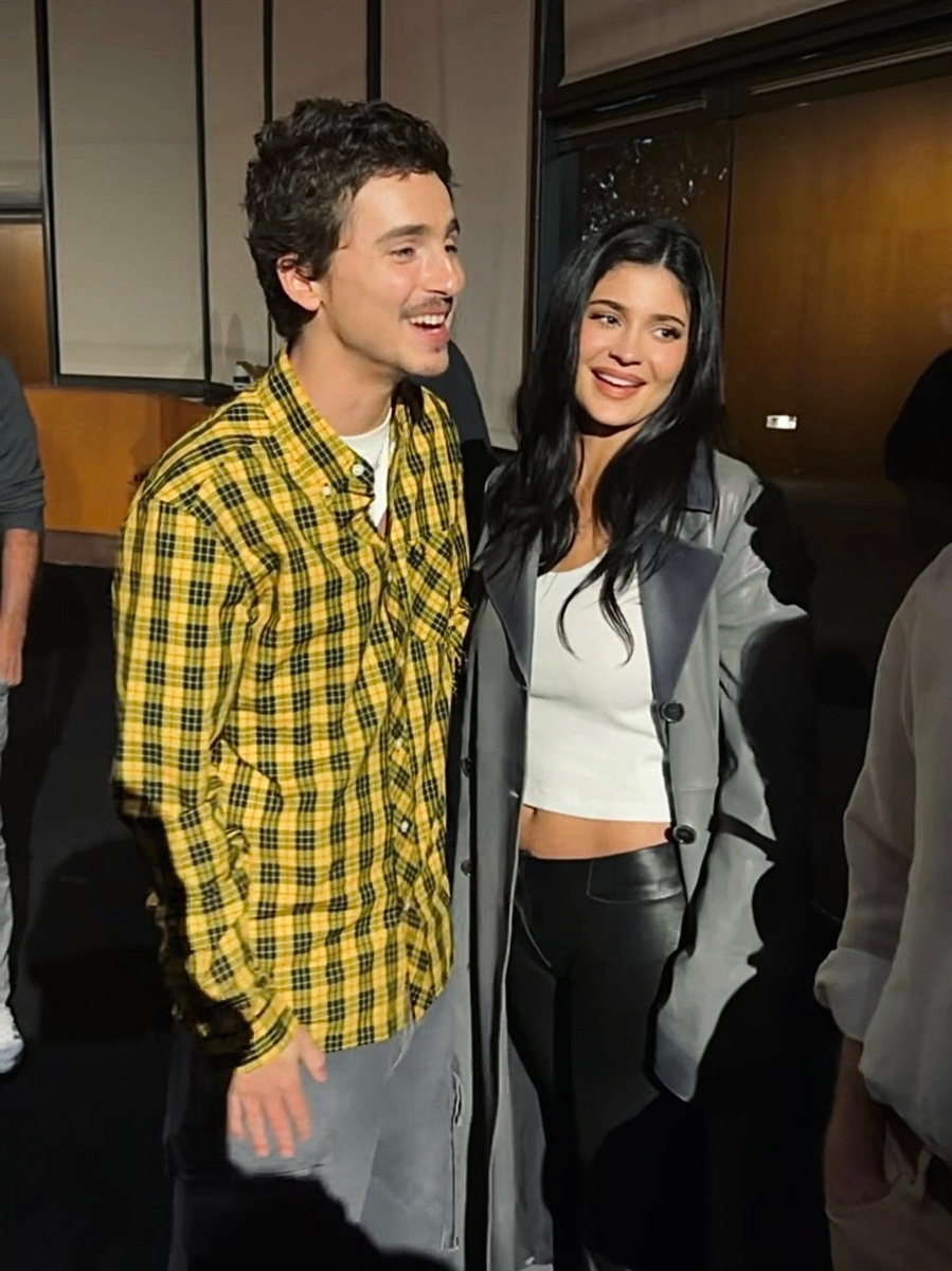    Тимоти Шаламе и Кайли Дженнер. Фото: Page Six