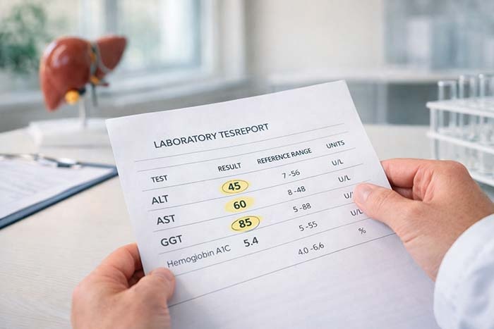 АЛТ, АСТ, ГГТ — как биохимический анализ крови отражает питание, вес и привычки. Разбираем без запугивания.