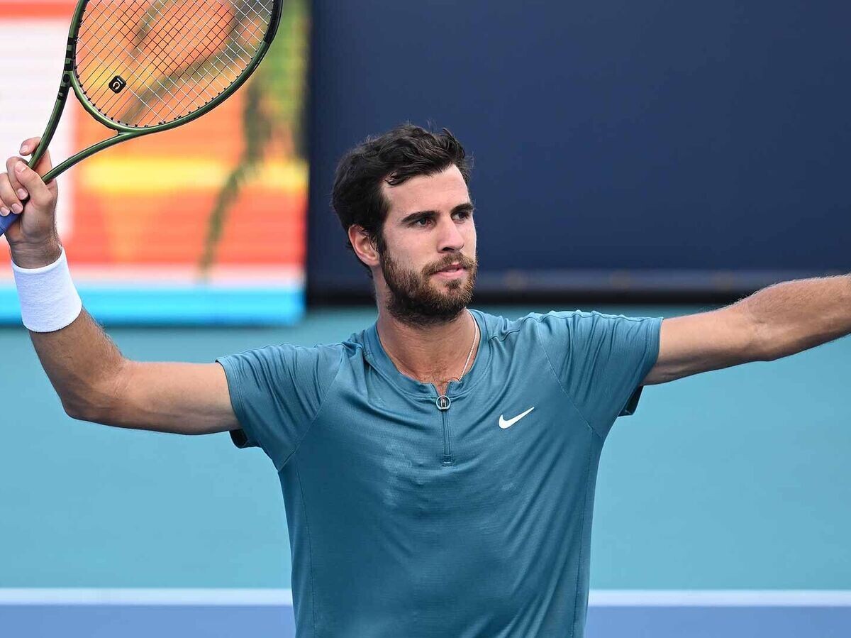    Российский теннисист Карен Хачанов | © Фото : Пресс-служба ATP