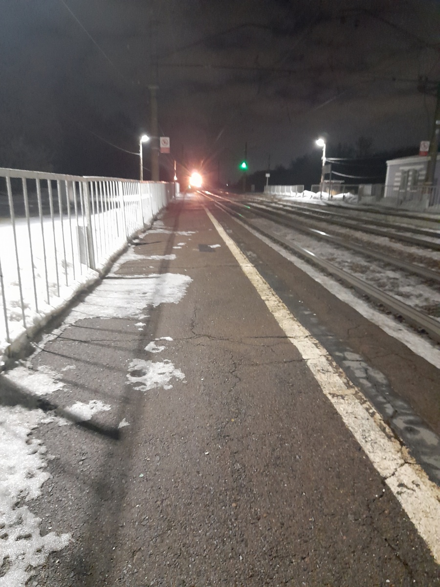 Я снова ходила встречать последнюю электричку. За моей спиной беснуются подростки