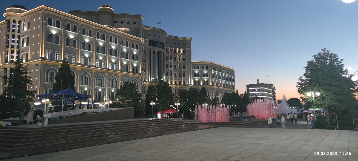 Душанбе - центр - фото автора