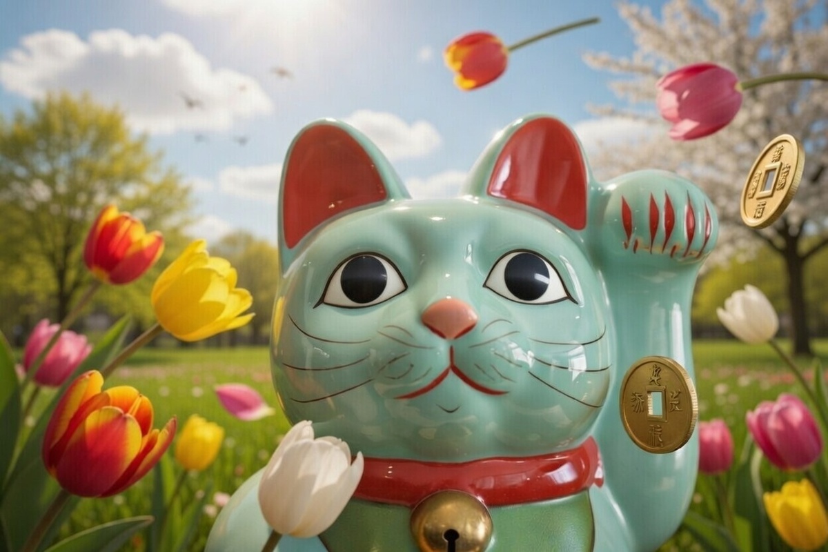 котик манэки нэко, ставим мобиль в марте 2026