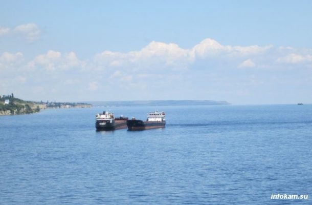    Волга у Камышина