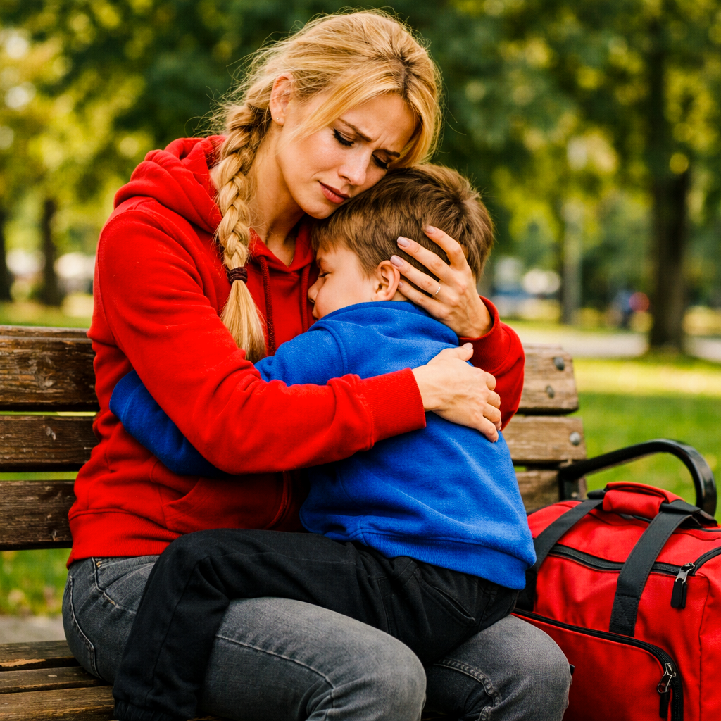 Девушка с ребенком