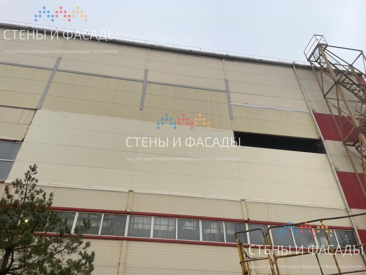 На фото: работа компании «Стены и Фасады» 