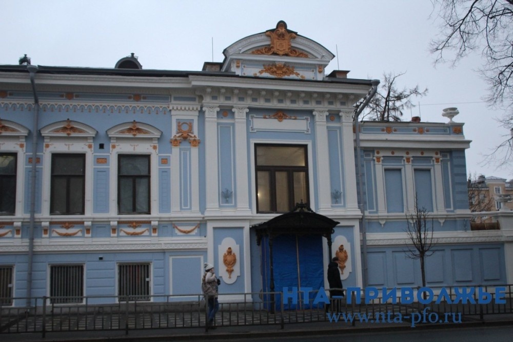    Территорию нижегородского Литературного музея Горького благоустроят к 15 мая