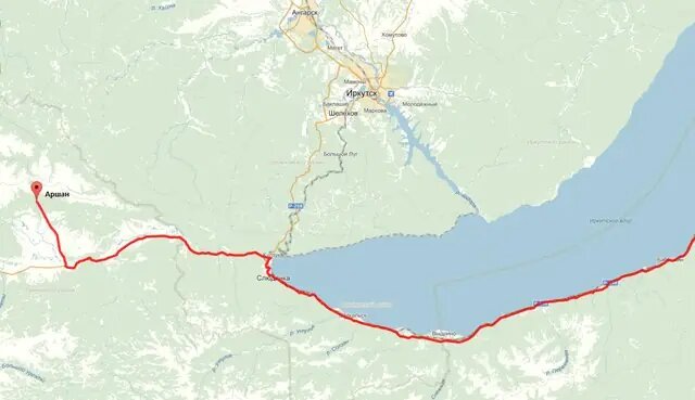 Карта местности