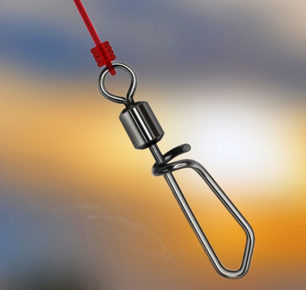 Рыболовный карабин с вертлюжком