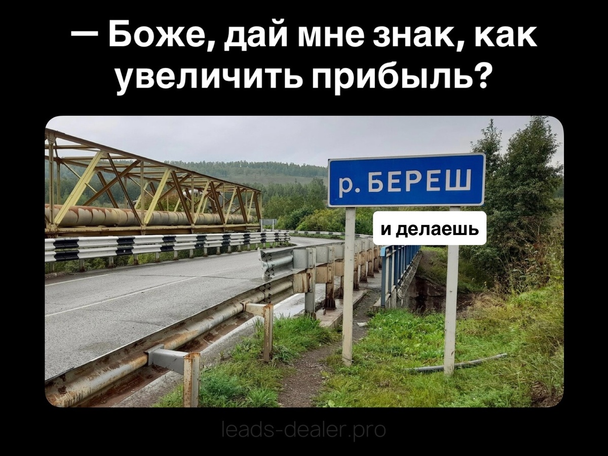 … то, о чём пишет Лид Дилер!