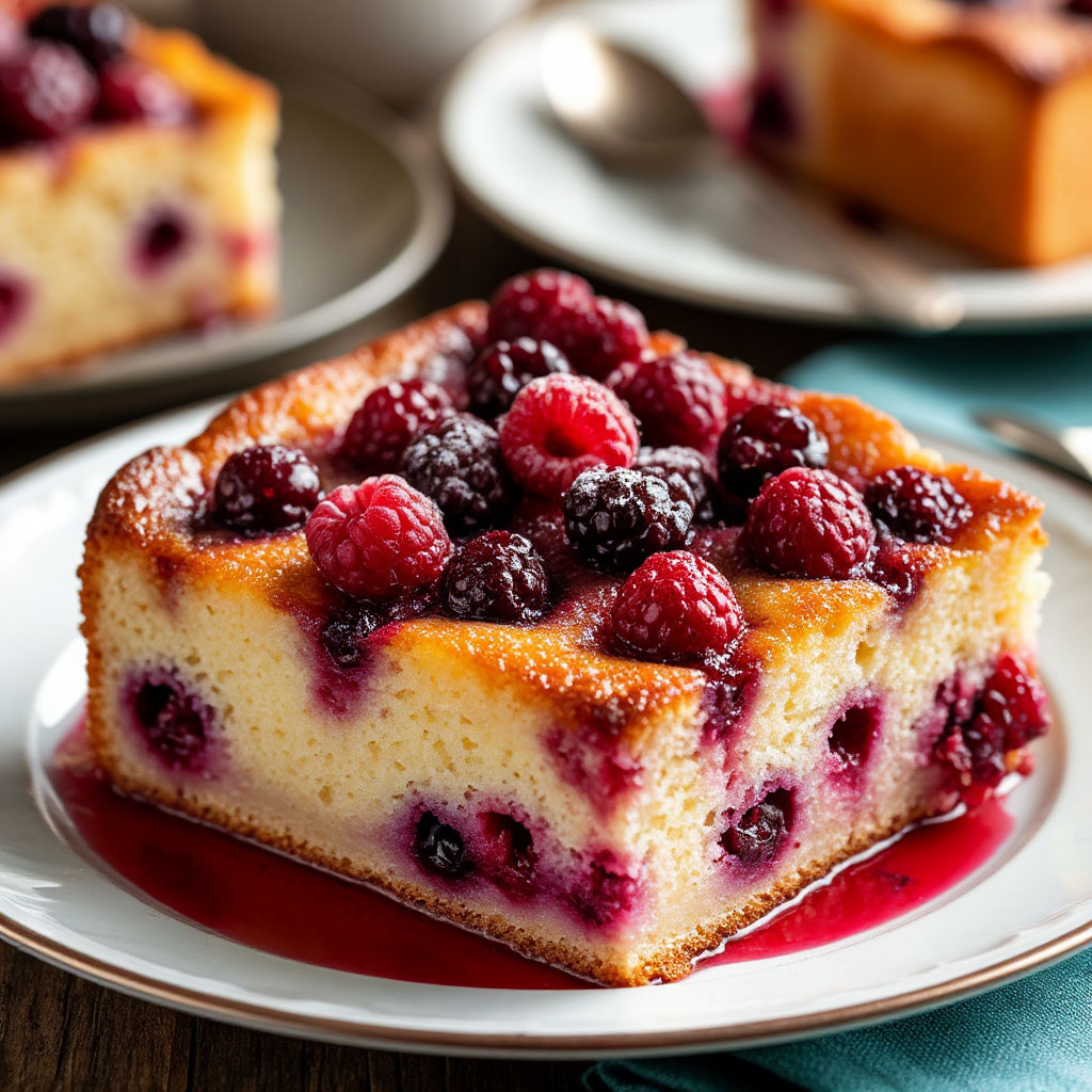 Хлебно-ягодный пудинг: гениальный способ спасти хлеб